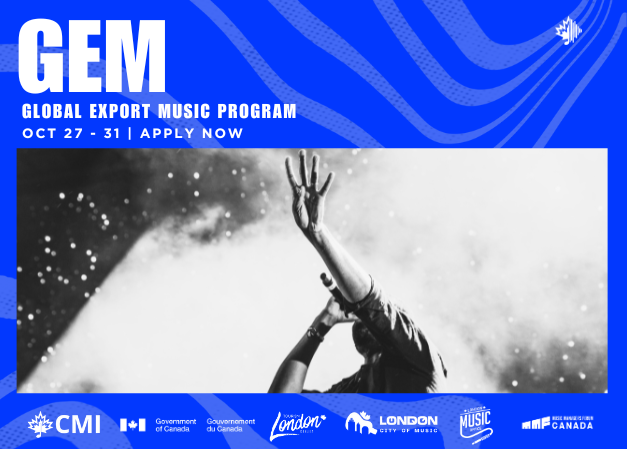 The Global Export Music (GEM) Program for Artist Managers: Accepting Applications